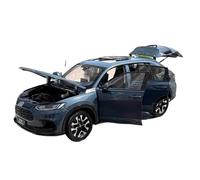 Replica in miniatura di modellino di auto in scala 1:18 in lega di zinco pressofuso, modellino di auto da collezione ed esposizione, adatto per Honda ZR-V ZRV SUV Scale veicolo pressofuso (blu)
