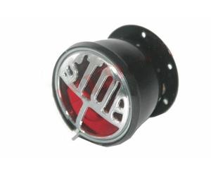 Replica Miller Type Fanale Posteriore Stop Light Nero Per Norton Triumph BSA
