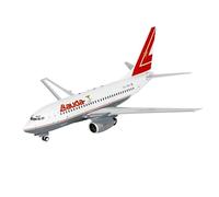 Replica Modelli di Aerei 15 cm per Austrian Airlines B737-600 OE-LNM OE-LNL Display statico Aeroplano Modello in Scala 1:200 per Collezionisti di voli Modello di Aeroplano in Miniatura (OE-LNM)