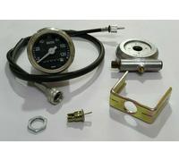 Replica Smiths 120 KMH Speedo 2.5" + Cavo Da 64" Per Moto Classiche