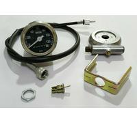 Replica Smiths Speedo 120 KMH 2.5" + Cavo Da 54" Per Moto Classiche
