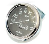 Replica Smiths Tachimetro Speedo 80 Mph Per Norton Royal Enfield Bsa