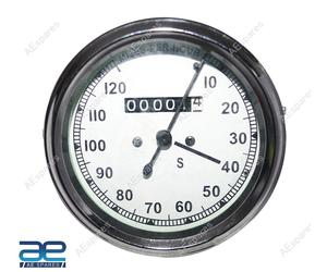 Replica Smiths White Face Speedometer 120 MPH Per Royal Enfield Motorcycle GEc
