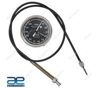 Replica tachimetro Smiths 0 - 120 Mph con cavo da 54" per BSA Enfield Ariel @US