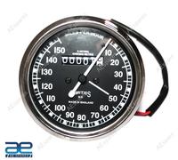 Replica tachimetro Smiths 150 Mph per moto d'epoca Norton Triumph BSA nuovo