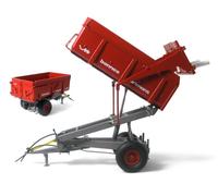 Replicagri RIMORCHIO CON SOLLEVATORE BRIMONT BB8 SEMI ELEVATRICE 1:32