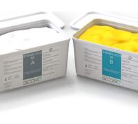 REPLISIL STENSIL ECO 50 Gomma siliconica gialla, medio-dura, modellabile, set