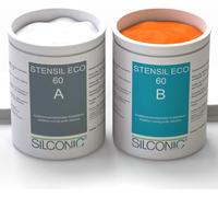 REPLISIL STENSIL ECO 60 Gomma siliconica arancione, dura, modellabile, set