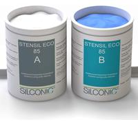 REPLISIL STENSIL ECO 85 gomma siliconica blu, dura, impastabile, set