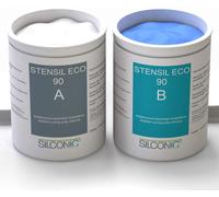 REPLISIL STENSIL ECO 90 Gomma siliconica blu, dura, modellabile, set