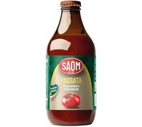 REPLOOD 6x Saom Passata di Pomodoro Tradizionale 330gr Pomodori Italiani in Vetro 6x330g