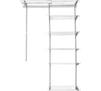 REPLOOD APPENDIABITI GUARDAROBA MODELLO DAMON CON MENSOLE REGOLABILI 24,6X38,2X1