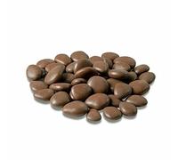 REPLOOD Confezione di Sassi Decorativi 50x25cm e 25x25cm in Plastica Riciclata 100% Vari Colori Leggeri ed Eleganti (25x25cm, Brown)