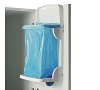 REPLOOD Pattumiera Snella 10 Litri Bianco Cestino Portarifiuti Sospeso 28x16x40 cm