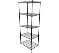 REPLOOD SCAFFALE 5 RIPIANI RESISTENTE STRUTTURA IN METALLO MODELLO LENSTAND