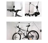 REPLOOD Supporto Sollevamento Biciclette Portabici Sospensione Appendi Bici Soffitto Cantina Garage Carrucola Bicicletta