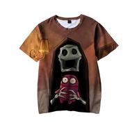 REPO T-shirt colorate a maniche corte con personaggi del gioco anime, Headman/Spewer/Shadow Child/Rugrat Cartoon Cosplay T-shirt in cotone con stampa 3D a maniche corte casual estiva, Tipo 2, L