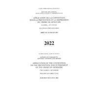 Reports of Judgments, Advisory Opinions and Orders 2022: Application (Tascabile)