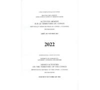 Reports of Judgments, Advisory Opinions and Orders (Tascabile)