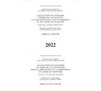 Reports of Judgments, Advisory Opinions and Orders (Tascabile)