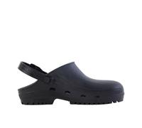 REPOSA Max - Zoccoli Sanitari Donna e Uomo in Gomma con Suola Antiscivolo SRC, Ciabatte Sanitarie Anatomiche con Laccetto Regolabile, Scarpe Sanitarie Sterilizzabili Antishock Traspiranti Leggere