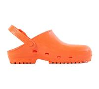 REPOSA Max - Zoccoli Sanitari Donna e Uomo in Gomma con Suola Antiscivolo SRC, Ciabatte Sanitarie Anatomiche con Laccetto Regolabile, Scarpe Sanitarie Sterilizzabili Antishock Traspiranti Leggere