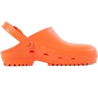 REPOSA Max - Zoccoli Sanitari Donna e Uomo in Gomma con Suola Antiscivolo SRC, Ciabatte Sanitarie Anatomiche con Laccetto Regolabile, Scarpe Sanitarie Sterilizzabili Antishock Traspiranti Leggere