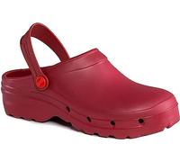 REPOSA Zoccoli Sanitari Donna Uomo Light Shock, Zoccolo Sanitario Professionale in Gomma Antiscivolo SRC, Laccetto Ribaltabile, Suola Antibatterica e Plantare Anatomico, Antistatico Ultraleggero