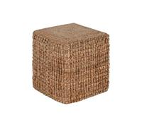 REPOSAPIES YUTE MANGO 45X45X45 HECHO A MANO MARRON