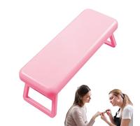 Repose-mains pour coussin à ongles - Support stable, Oreiller ergonomique | Coussin de manucure pliable, Repose-bras confortable avec installation portable, professionnel, Table de travail es