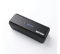 REPOW Mini UPS DC 5V/9V/12V 1A (18W), Batteria 8000mAh, Type-C USB, Router | Gruppo di Continuità per Modem, Telecamere IP, NVR, Access Point, Blackout senza Interruzioni, PoE 15V/24V