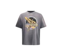 Represent Gray Cotton T-Shirt - S