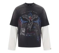 REPRESENT - T-shirt a Maniche Lunghe Heavier Than The Heavens - - Tops - Uomo - Nero - L