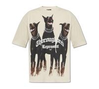 REPRESENT, ,Tops ,Uomo ,Beige ,L T-shirt Thoroughbred
