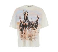 REPRESENT, ,Tops ,Uomo ,Bianco ,M Wester Dobermans T-Shirt