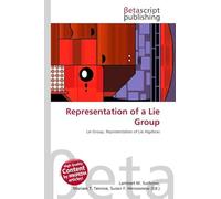 Representation of a Lie Group: Lie Group, Representation of Lie Algebras