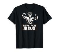 Reps For Jesus Maglietta da palestra Maglietta