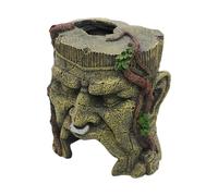 Reptile Aquarium Landscaping - Fish Decorations for Tank | Fish Tank Ornaments | Realistic Resin Statue Ornament Landscaping for Home Beach River Garden Reptile | Ornamental Fishes Hiding