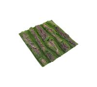 Reptile Bark Background Simulated Bark Decor Reptile Cage Decoration Multi 30.00X30.00X2.00CM 1Pcs