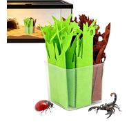 Reptile Humidifier - Humidity Imitation Artificial Plant | Felt Humidifier For Terrarium | Reptile Habitat Accessory For Chameleon Gecko Frog Lizard Bearded Dragon Snake Tortoise