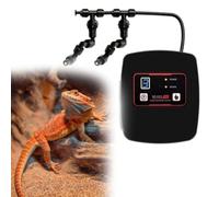 Reptile Humidifier Smart Mist System with 360° Adjustable Mist Nozzle Spray Kit Terrarium Humidifier with Smart Timing Control for Rainforest Plants Amphibians