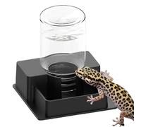 Reptile Water Feeder, Automatic Drinking Station, Fed Waterer for Gecko, High Grade Polymer with Reinforced Base, Premium Pet Care Hardware, Versatile Hydration Tool for Lizard Tank