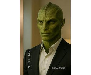 REPTILIAN : THE WILD MAGNET: Power, Magnetism and the Silent Presence. Subtle Grid Design Notebook