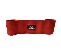 Repton - Fascia per la forza della panca, protezione regolabile, per sollevamento pesi, per gomito, torace, allenamento, per palestra, casa e viaggi (XX-Large, rosso)
