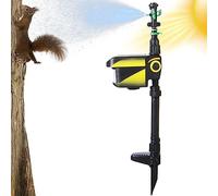 Repubblica a reazione a jtt ad Acqua Solare - Sprinkler Giardino di rilevamento del Movimento | Dispositivo di irrorazione deterrente sulla fauna selvatica attivata al Movimento, Dispositivo ABS a