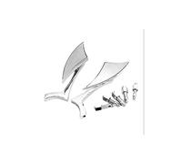 (Repubblica Ceca - Argento) Specchietto retrovisore per moto Specchietto retrovisore a lama Look lussuoso