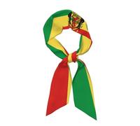 Repubblica del Congo Bandiera Classica Moda Donna Sciarpa in Raso per Capelli Bandane Foulard per Capelli Avvolgimento Traspirante Leggero Sciarpe per il Collo Per Lei Moglie Raso per Capelli Per Qua