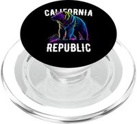 Repubblica della California USA Bear Design PopSockets PopGrip per MagSafe