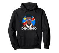 Repubblica Democratica del Congo, Bandiera del Congo, Ragazzo Africano, Bandiera Congolese, Felpa con Cappuccio