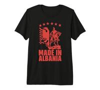 Repubblica di Albania Shqipëria Tirana Albanese Maglietta Premium